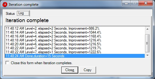 Iterating Log Tab graphic